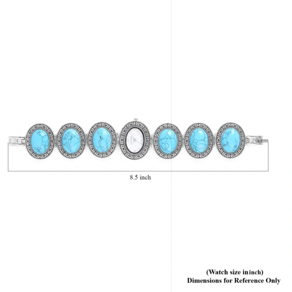 Blue Howlite Bracelet Watch